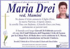 Annuncio Drei Maria
