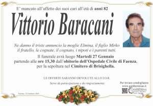 Manifesto Annuncio Baracani Vittorio