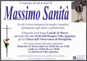 Manifesto Annuncio Sanita Massimo