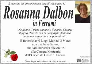 Manifesto Anuncio Dalbon Rosanna