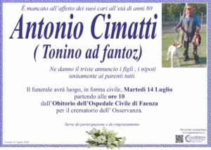 Antonio Cimatti | Onoranze Funebri Gamberini 01 Croce Oro Fiore Centro BluOk