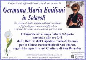 Germana Maria Emiliani | Onoranze Funebri Gamberini Germana Maria Emiliani 2 1